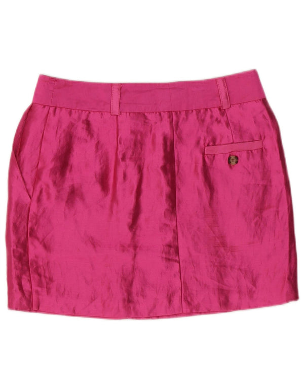 Topshop Damen Minirock UK 10 Small W30 Rosa