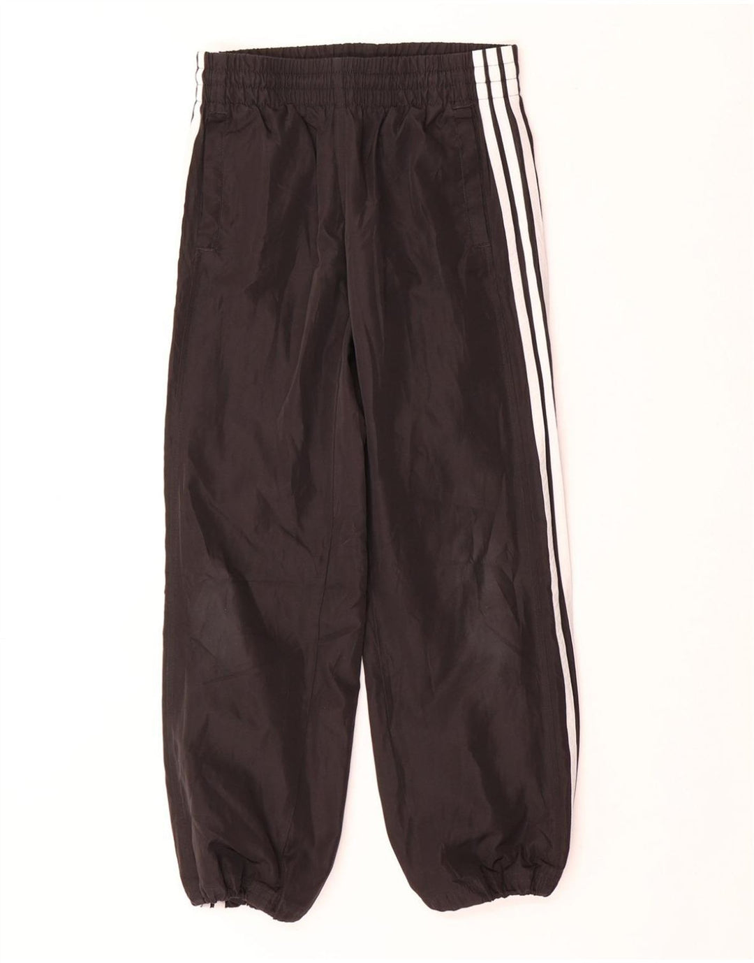 ADIDAS Mädchen-Trainingshose, Jogginghose, 9–10 Jahre, schwarzes Polyester