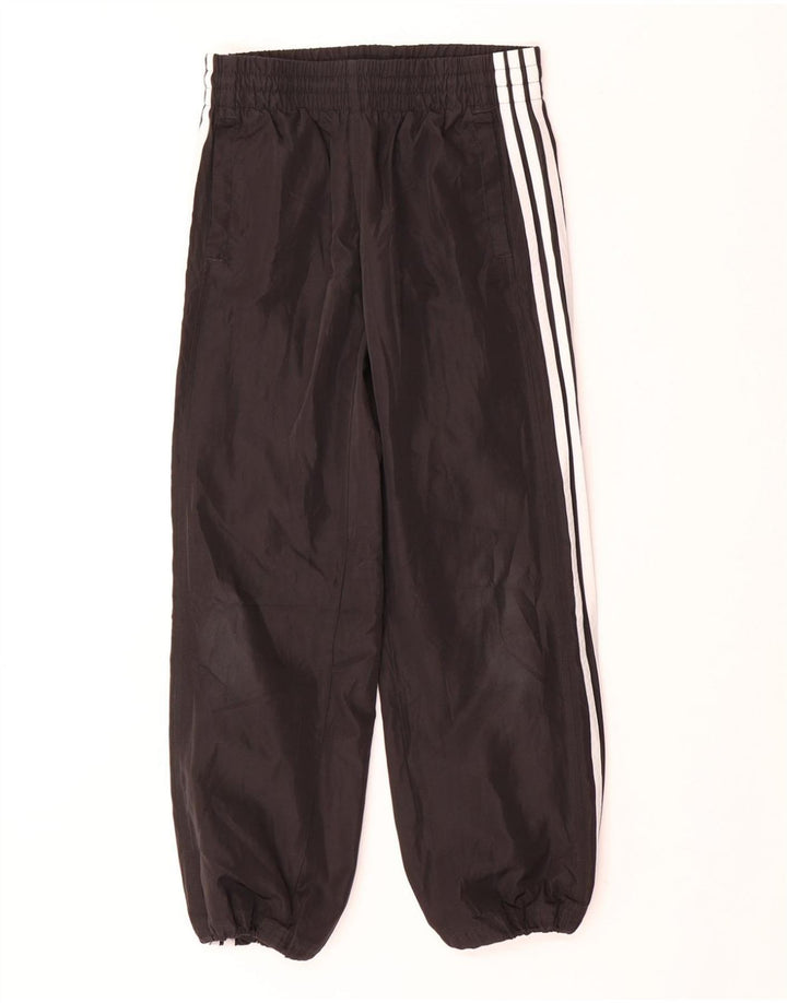 ADIDAS Mädchen-Trainingshose, Jogginghose, 9–10 Jahre, schwarzes Polyester