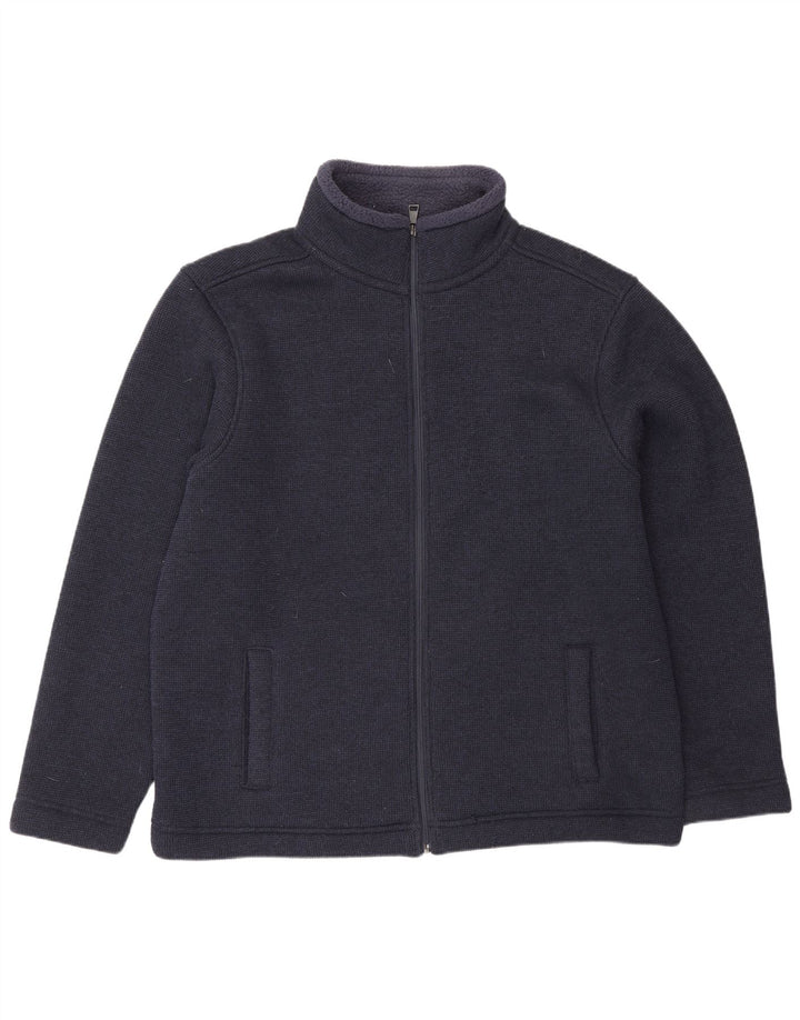Marks & Spencer Herren Bomberjacke UK 42 XL Marineblau Polyester