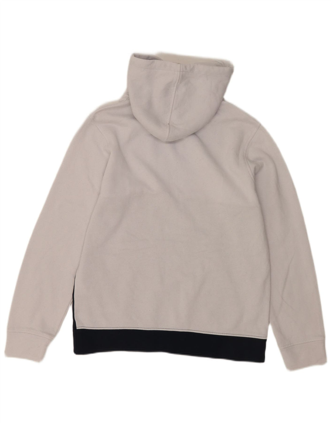 JACK & JONES Herren-Kapuzenpullover mit Grafik, groß, weißes Farbblock-Polyester