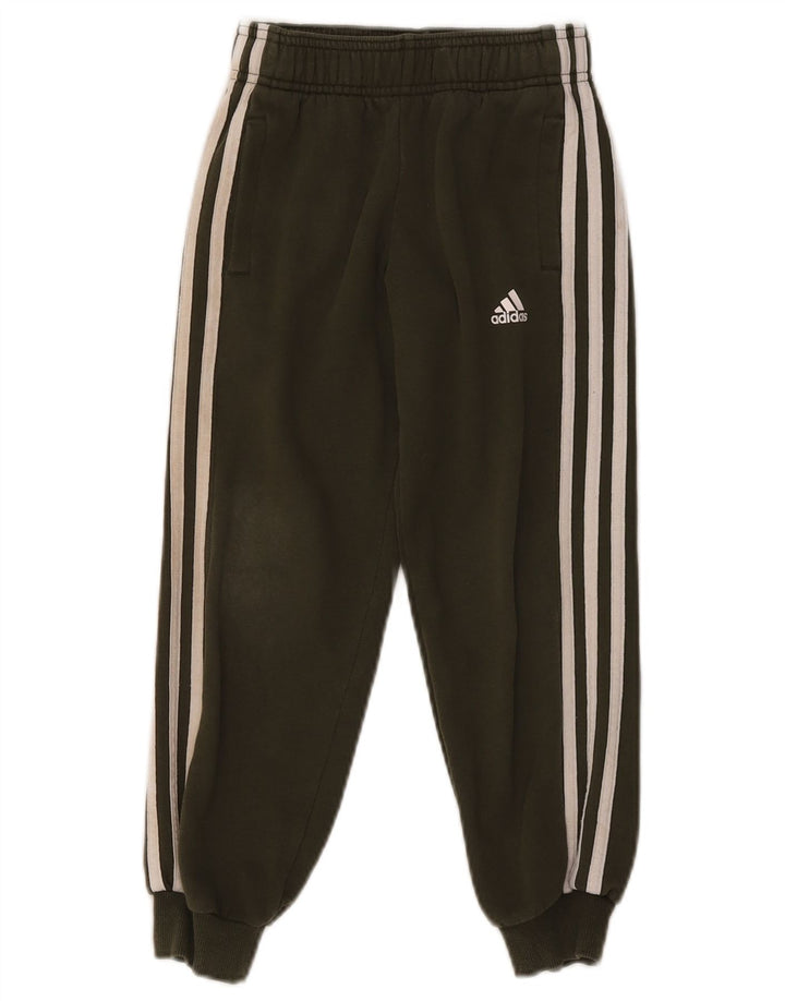 Kompletter Adidas-Trainingsanzug für Jungen, 6–7 Jahre, Khaki, Baumwolle