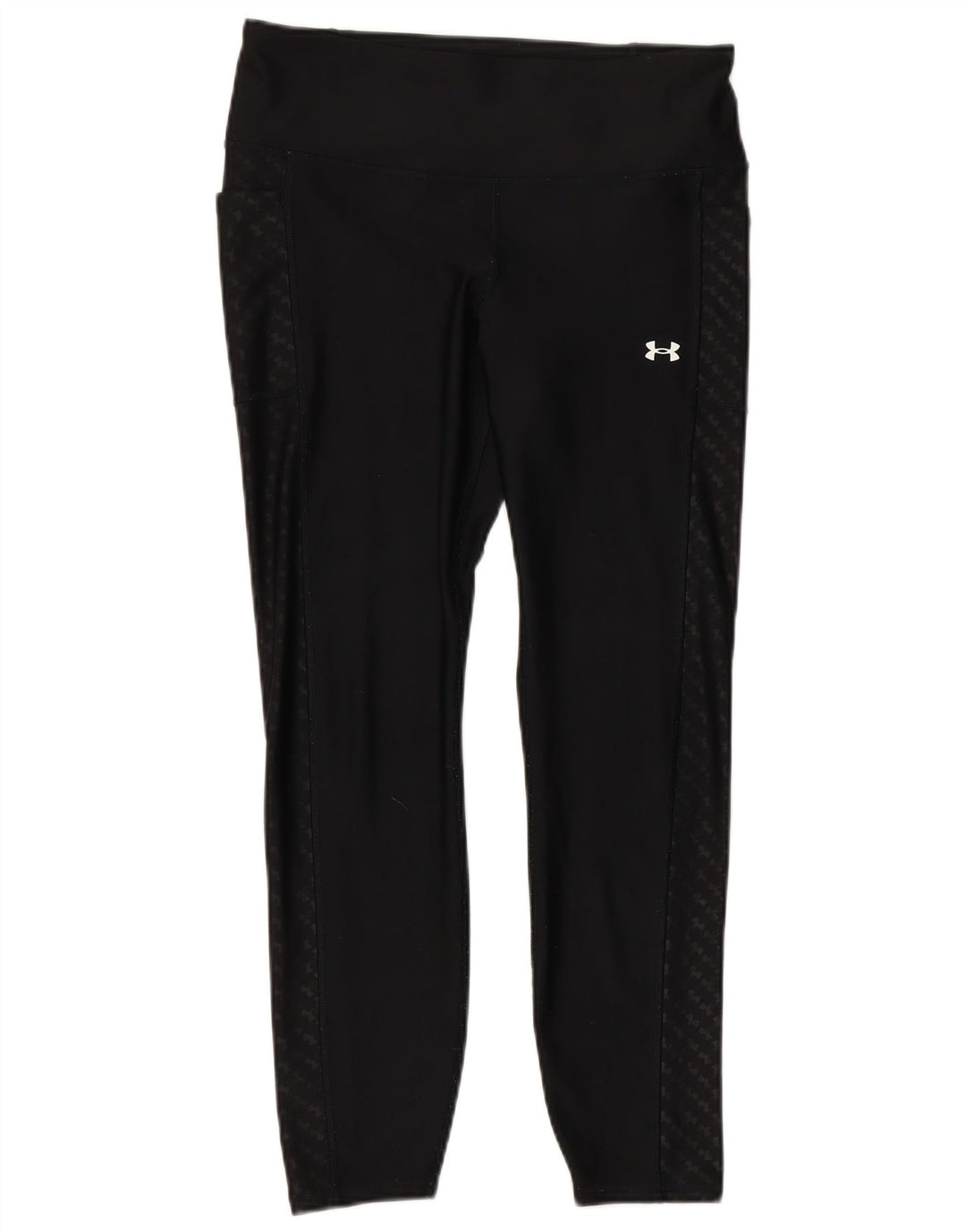 UNDER ARMOUR Damen-Leggings, groß, schwarzes Polyester