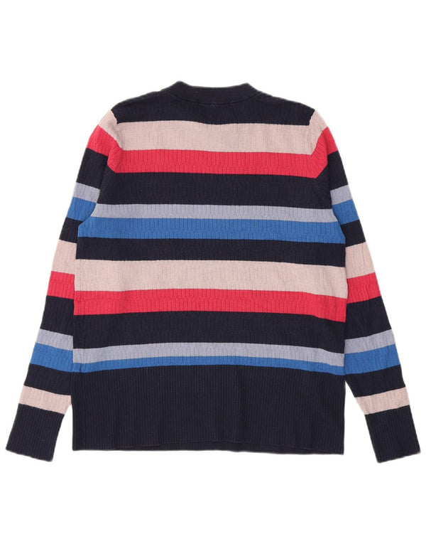 Marks & Spencer Damen-Pullover mit Rundhalsausschnitt, Gr. 18, XL, Mehrfarbig