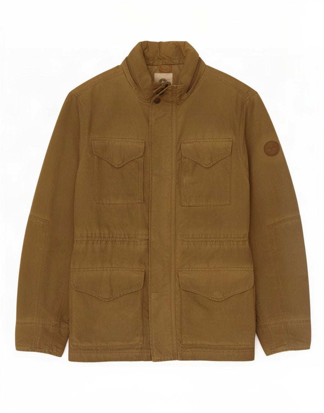 Timberland Herren Utility Jacke UK 38 Mittelbeige Baumwolle