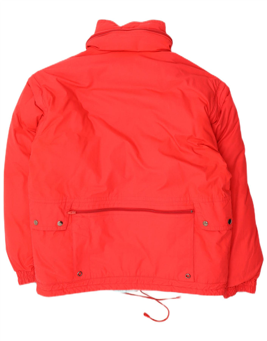 Vintage Herren Kapuzen-Wendejacke UK 38 Medium Mehrfarbig Winter