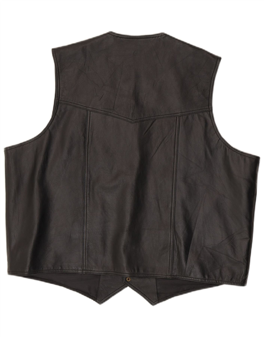 Running Bear Herren Lederweste 6XL Schwarz