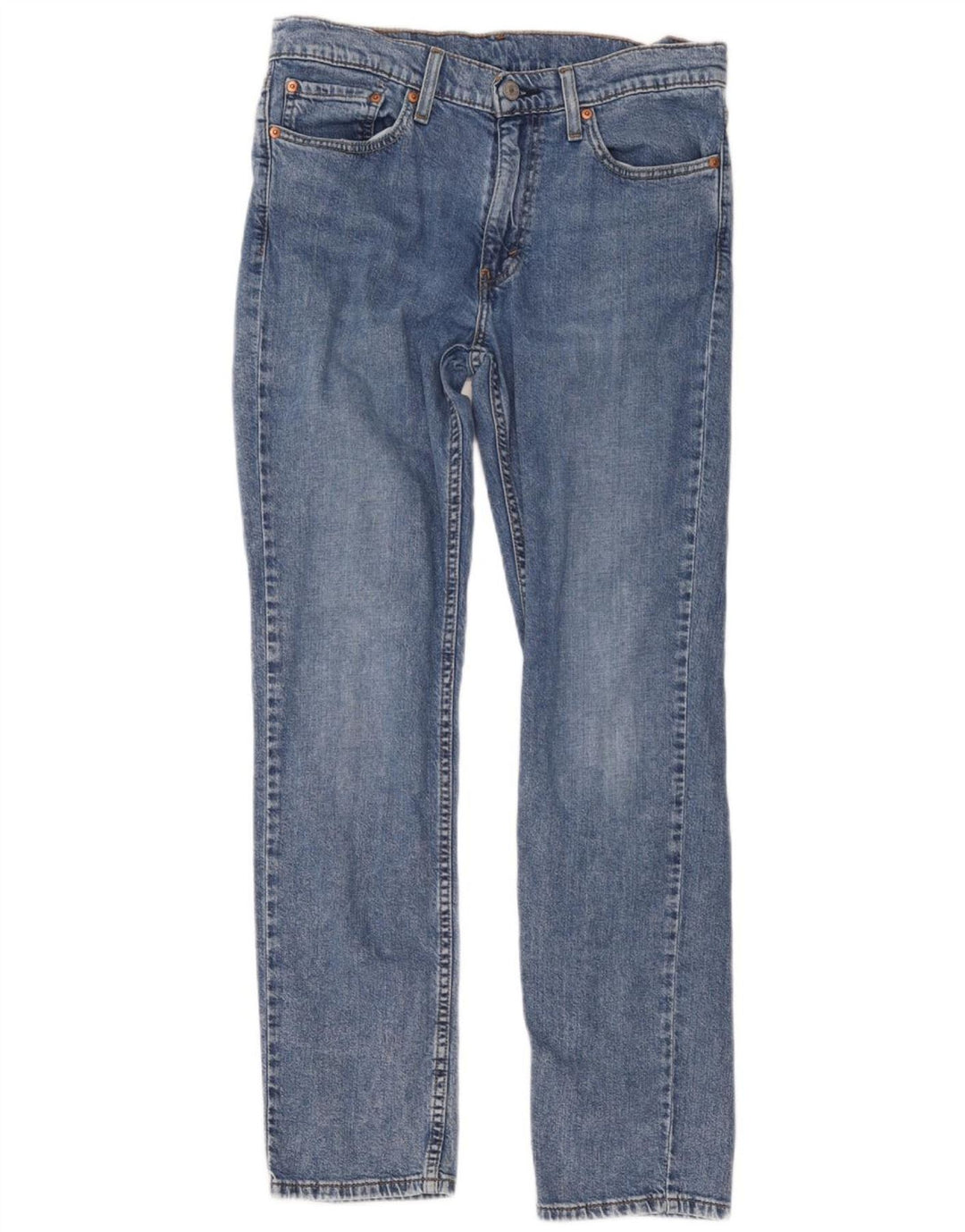 Levi's Herren 511 Slim Jeans W32 L32 Blaue Baumwolle