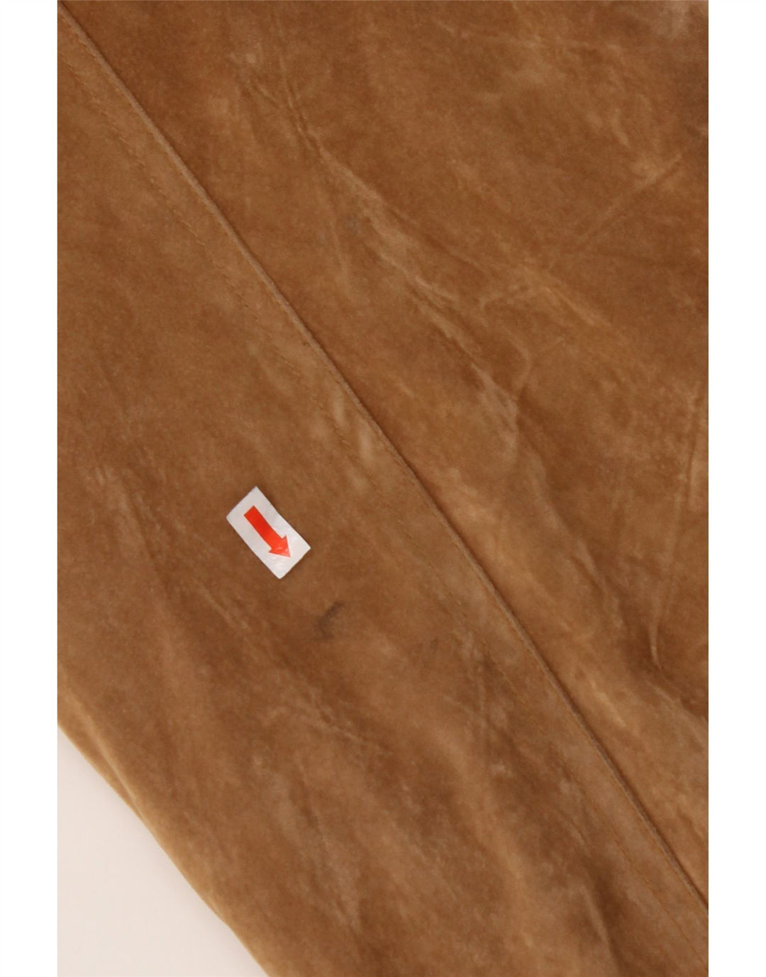 VINTAGE Herren Bomberjacke UK 42 XL Braunes Polyester