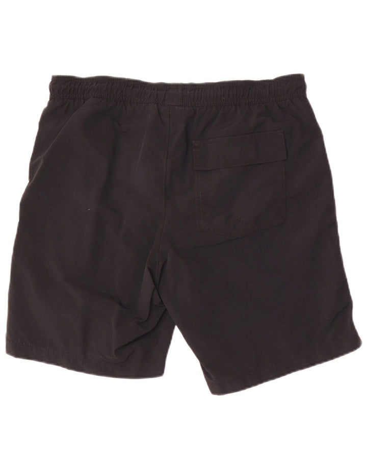 Champion Herren Badeshorts mit Grafik, Mittelschwarz, Polyamid