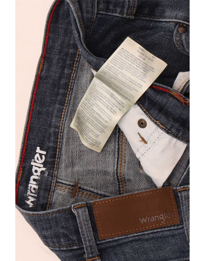 Wrangler Herren Straight Jeans W36 L34 Blaue Baumwolle