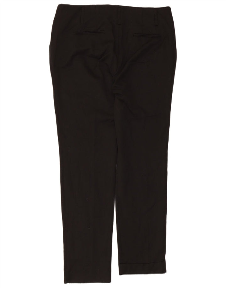 Zara Slim Chino-Hose für Damen, Größe L, W34, L30, Schwarz