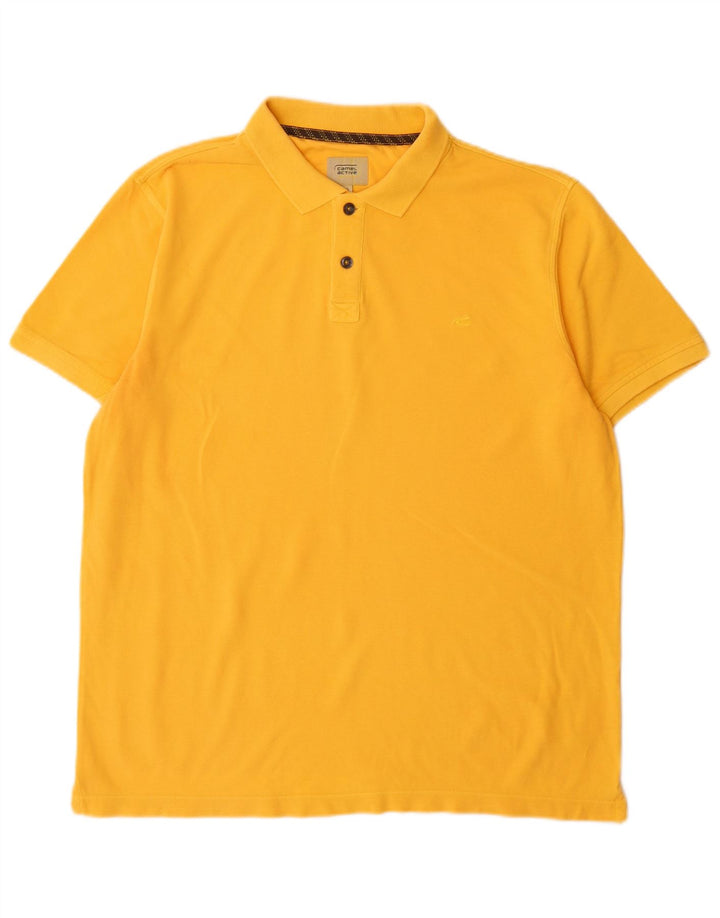 Camel Active Herren Poloshirt XL Gelb