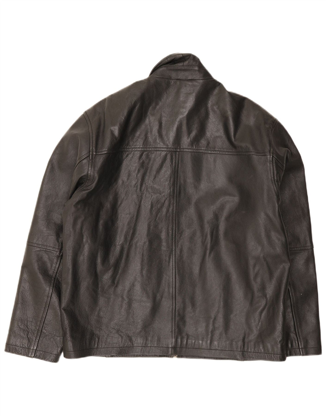 St. Bernard Herren Lederjacke UK 41 Large Schwarz