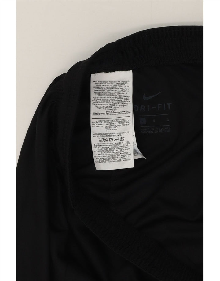 Nike Herren Dri Fit Sportshorts, groß, aus schwarzem Polyester