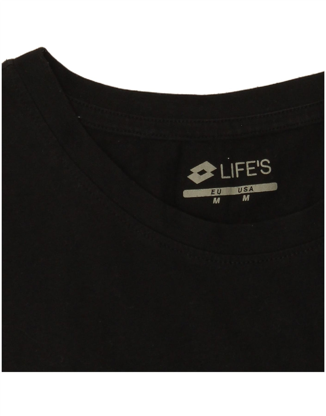 Lotto Herren T-Shirt Top Medium Schwarz