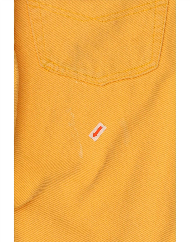 Rifle Herren Straight Jeans W32 L29 Gelb