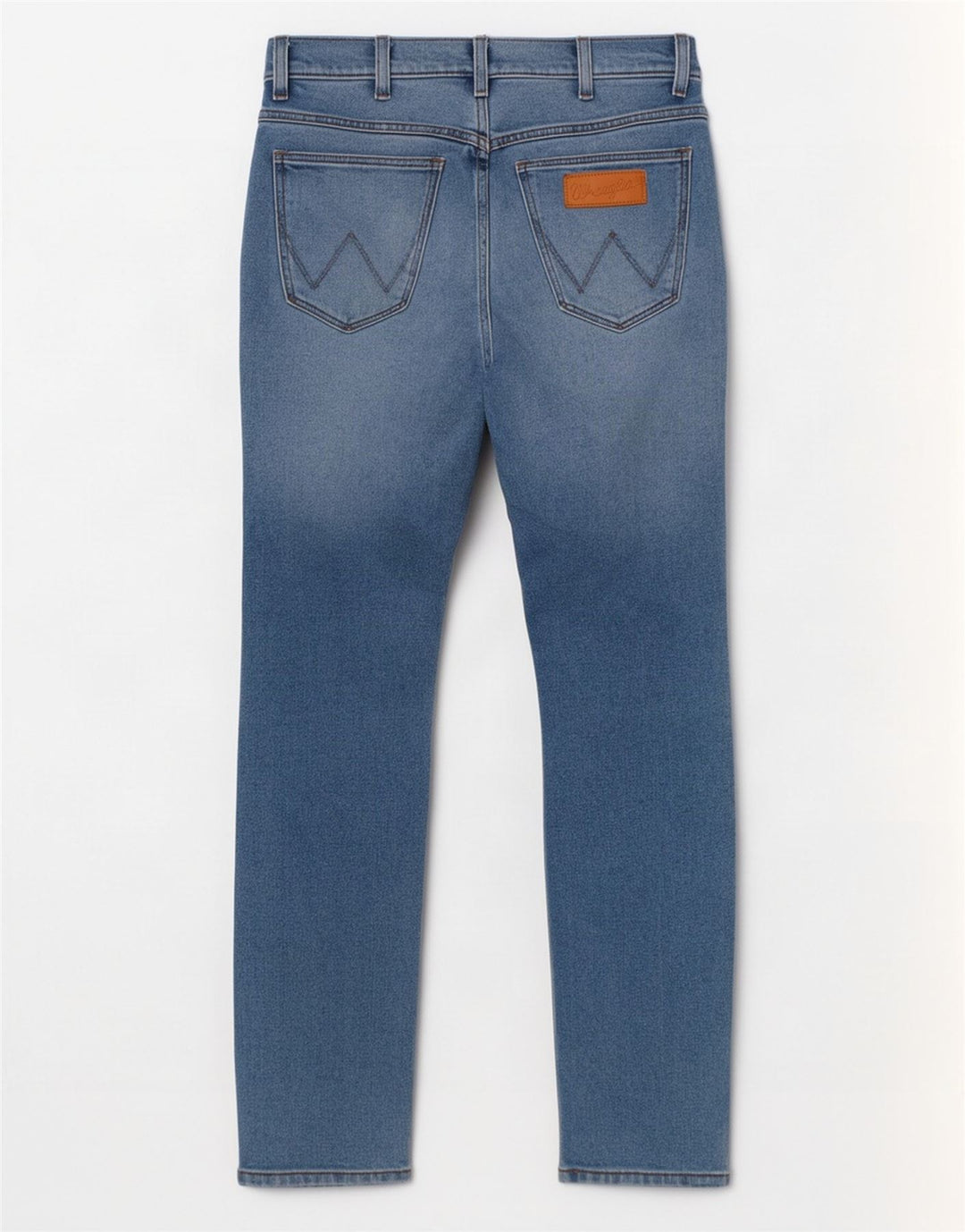 Wrangler Herren Larston Slim Jeans W28 L32 Blaue Baumwolle