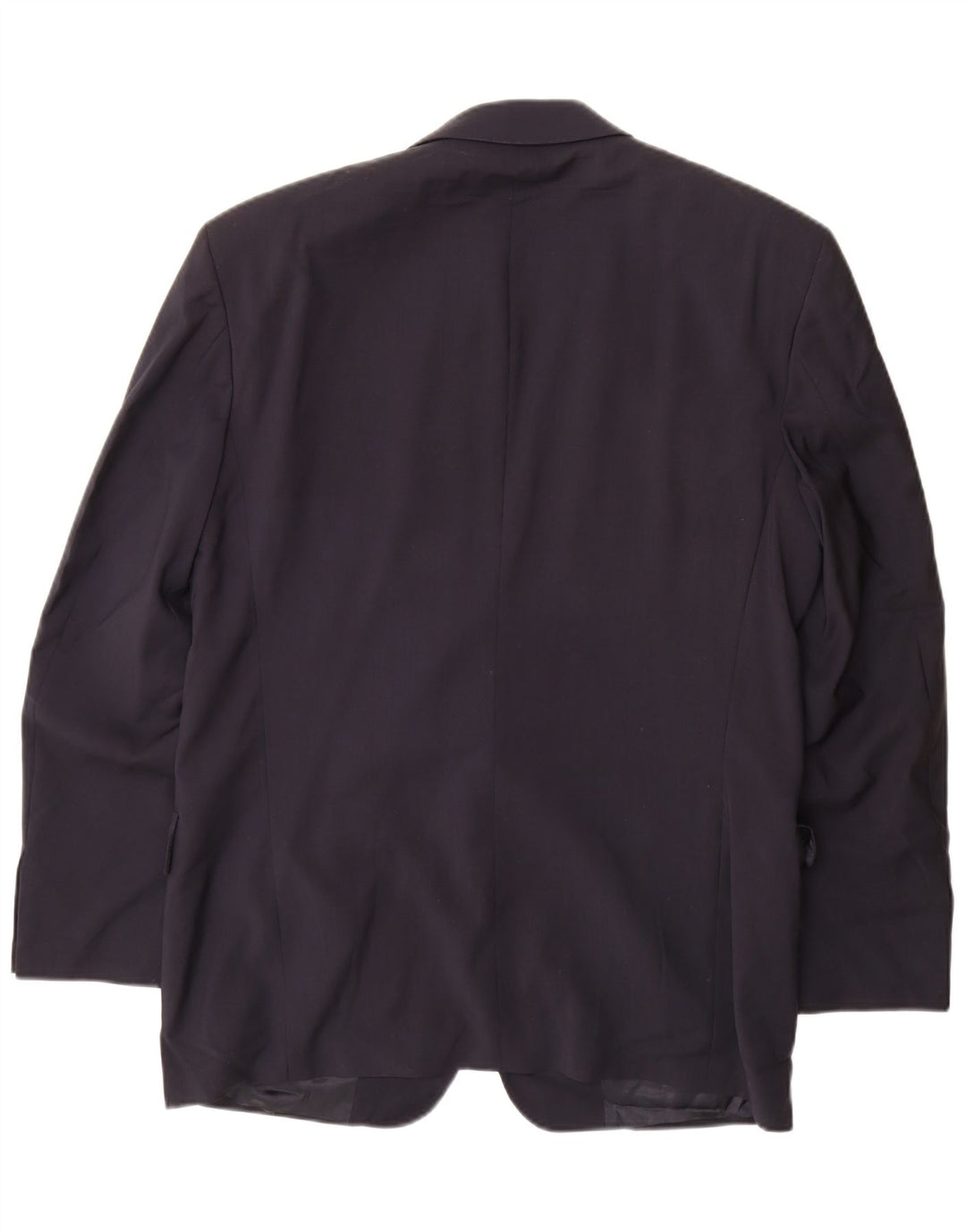 Hugo Boss Herren-Blazer mit 2 Knöpfen, EU 52, XL, marineblaue Schurwolle