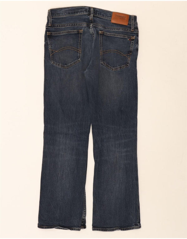 TOMMY HILFIGER Herren Bootcut Jeans W32 L30 Blau