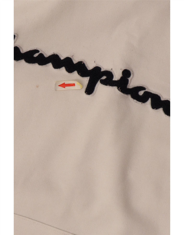 CHAMPION Herren-Kapuzenpullover mit Grafik, mittelweiße Baumwolle