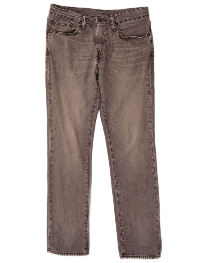 Levi's Damen 511 Slim Jeans W32 L30 Graue Baumwolle