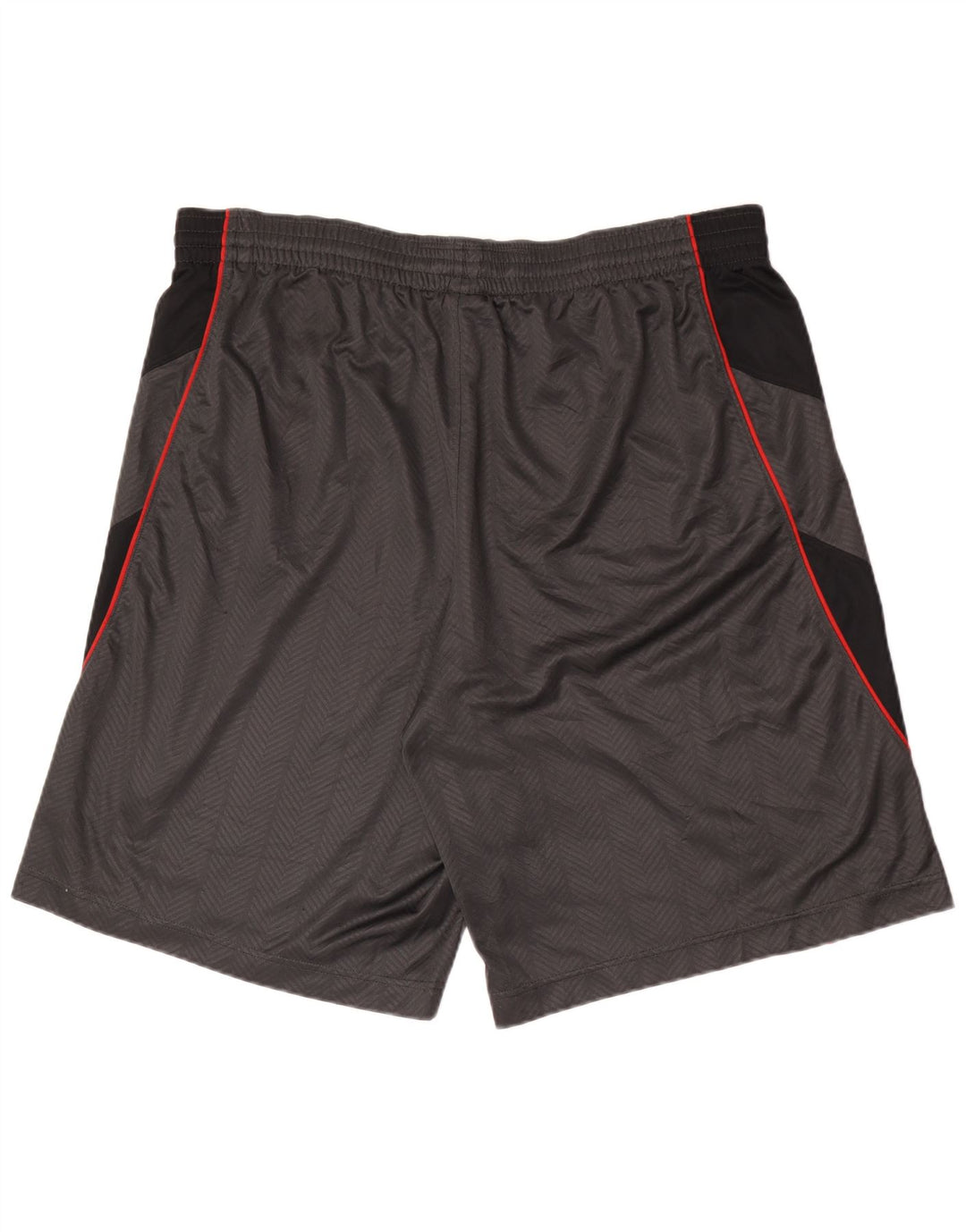 Nike Herren-Sportshorts 2XL Graues Colourblock-Polyester