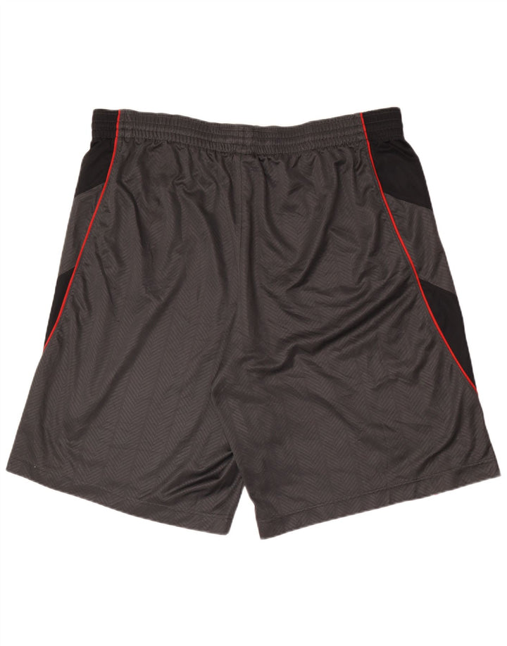 Nike Herren-Sportshorts 2XL Graues Colourblock-Polyester