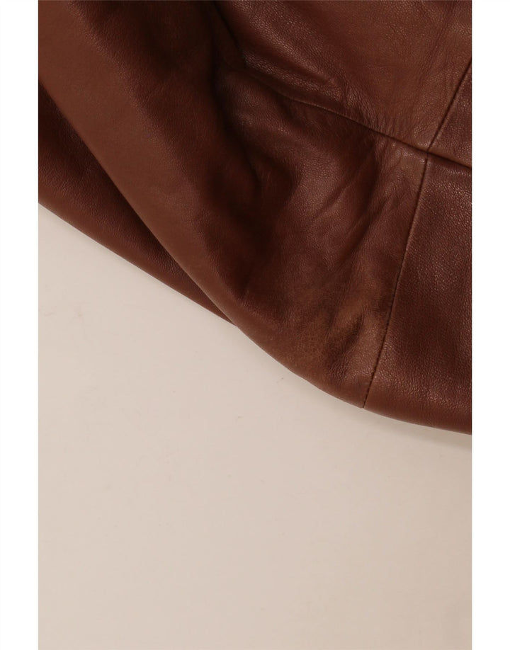 Scout Herren Lederjacke UK 40 Large Braun