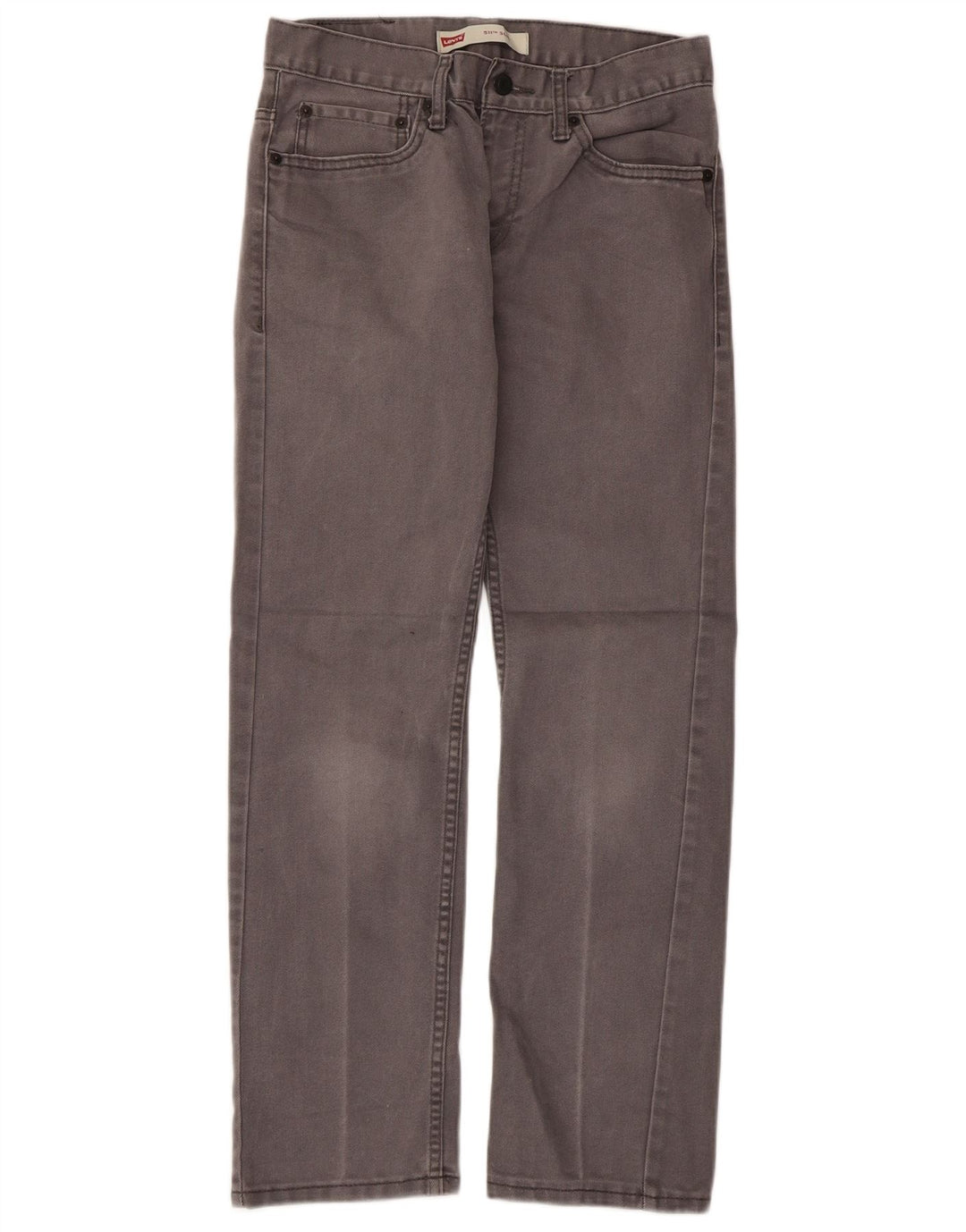 Levi's Jungen 511 Slim Jeans 15–16 Jahre W28 L28 Graue Baumwolle