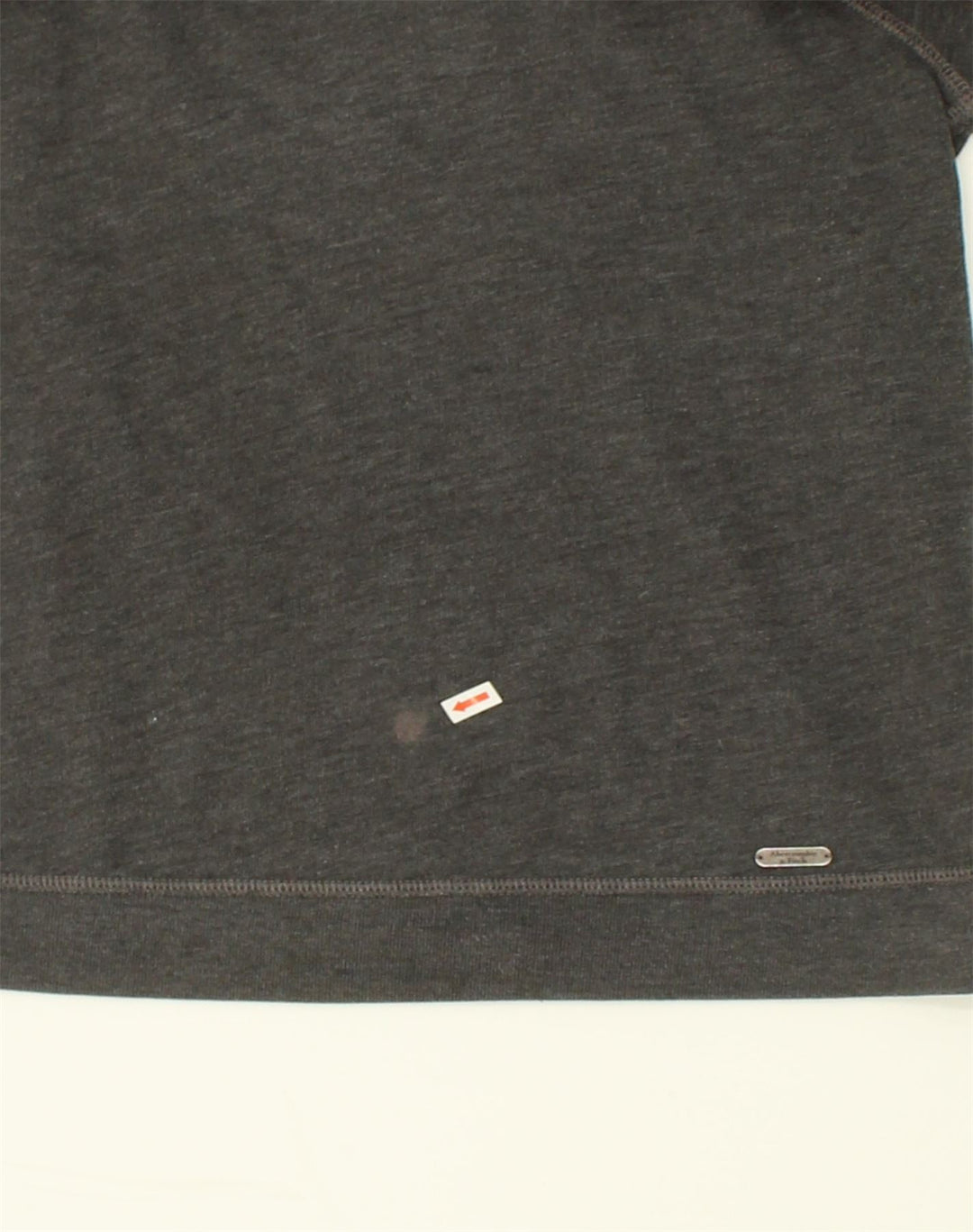 ABERCROMBIE & FITCH Womens New York Sweatshirt Jumper UK 10 Small Grey | Vintage Abercrombie & Fitch | Thrift | Second-Hand Abercrombie & Fitch | Used Clothing | Messina Hembry 