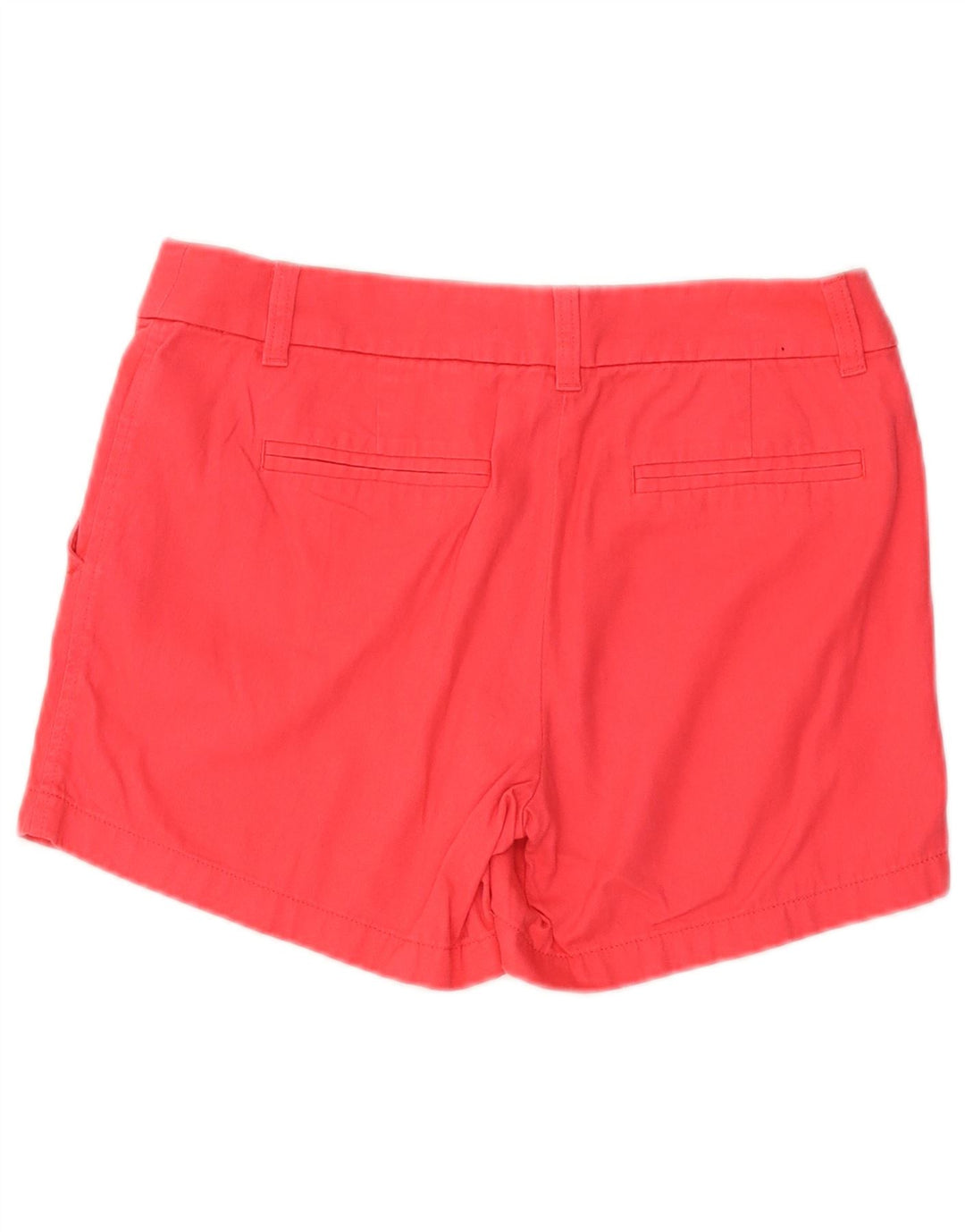 J. CREW Damen Chinoshorts US 4 Small W30 Rote Baumwolle