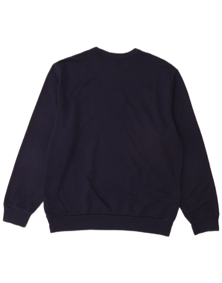 GAP Herren-Sweatshirt mit Grafik, groß, marineblau, Baumwolle