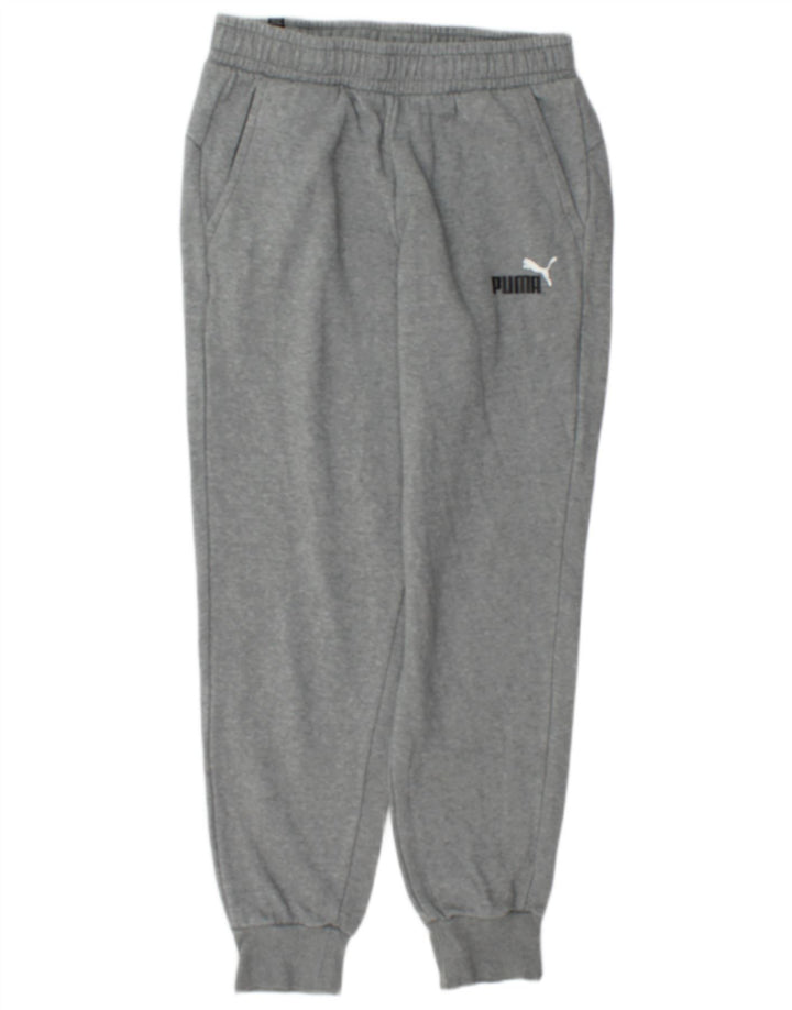 Puma Herren-Trainingshose, Jogginghose, mittelgraue Baumwolle