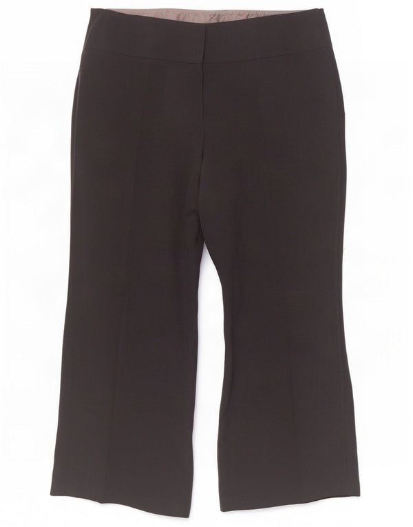 Marks & Spencer Damen-Freizeithose mit weitem Bein, UK 18, XL, W38, L28, Schwarz
