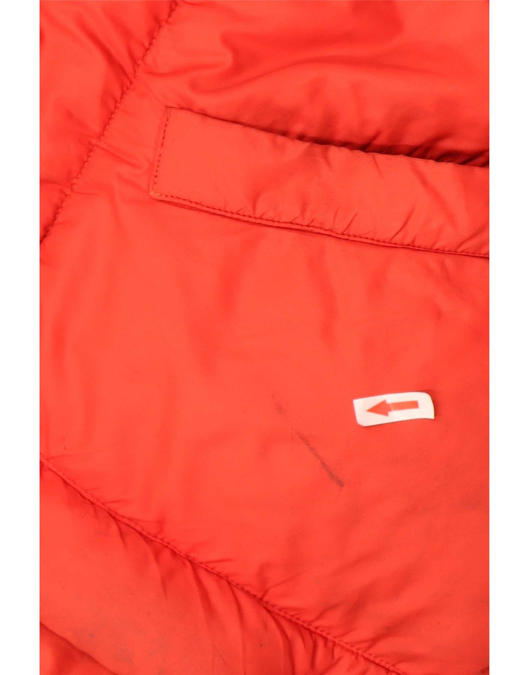 Ciesse Piumini Wattierte Herrenjacke mit Kapuze IT 48/50 Mittelrotes Polyamid