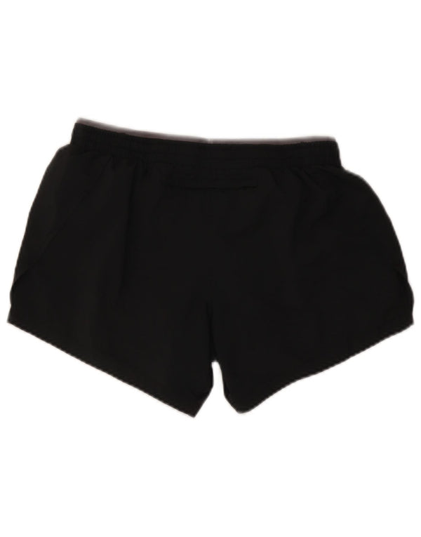 Nike Damen Dri Fit Sport Shorts UK 10 Small Grau Polyester