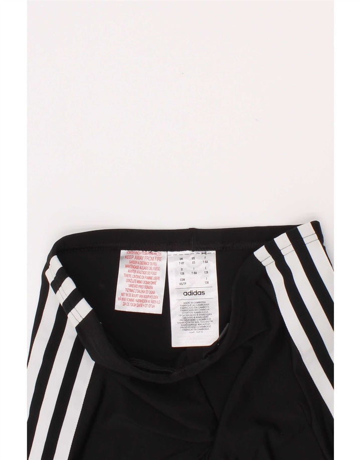 Adidas Aeroready Capri-Leggings für Jungen, 7–8 Jahre, schwarzes Polyamid