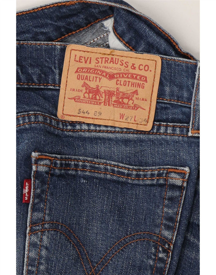 Levi's Damen 544 Bootcut Jeans W27 L28 Blau
