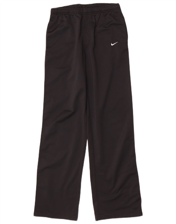 Nike Jungen-Trainingshose, 13–14 Jahre, XL, schwarzes Colourblock-Polyester