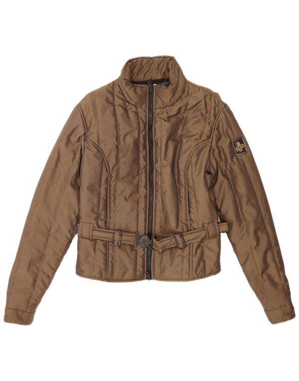Refrigiwear Womens Sixty Spa Übergroße gepolsterte Jacke UK 10 Small Brown