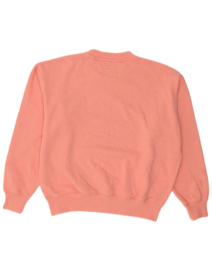 Superdry Damen-Sweatshirt mit Grafik-Übergröße, Gr. 12, Mittelrosa
