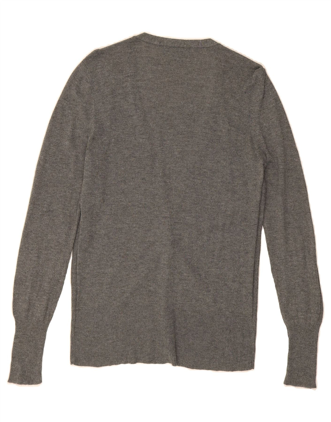 MOSSIMO Womens Cardigan Sweater UK 12 Medium Grey Nylon Vintage Mossimo and Second-Hand Mossimo from Messina Hembry 