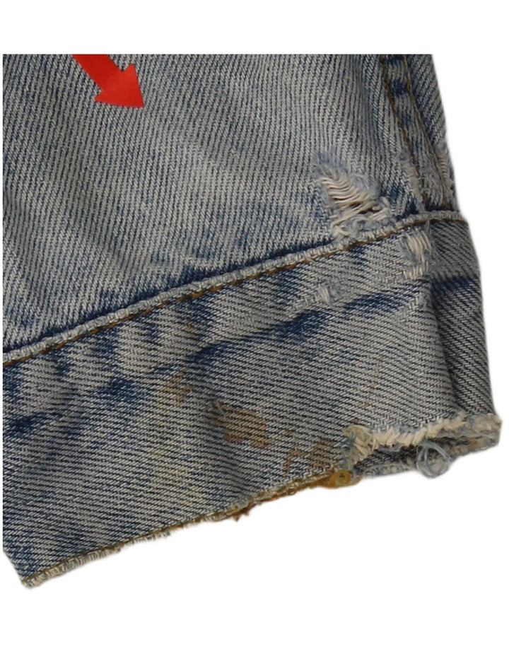 Levi's Herren Jeansjacke UK 38 Mittelblaue Baumwolle
