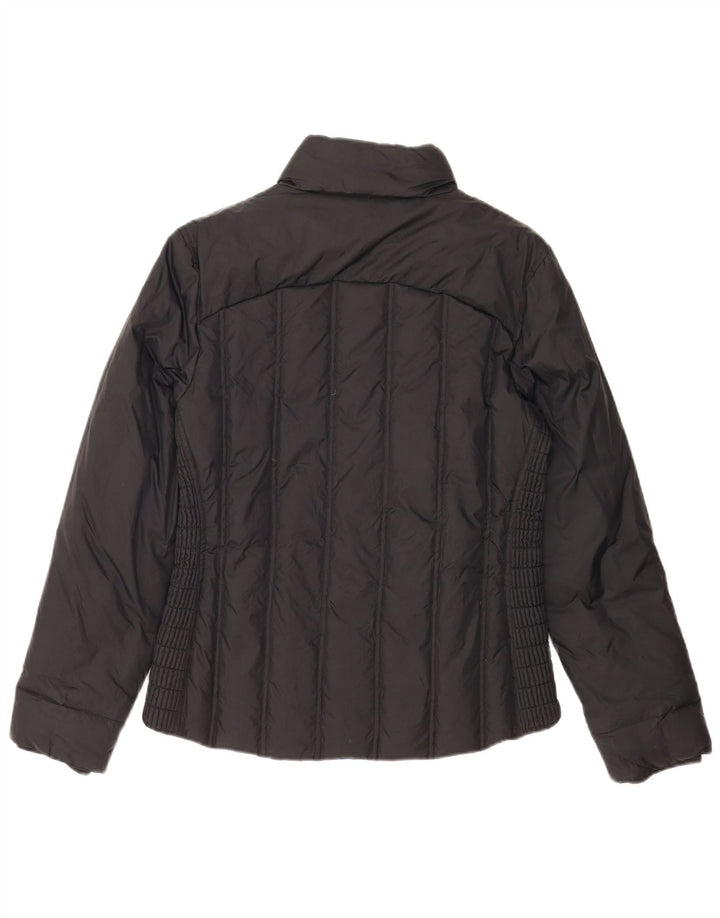 Lacoste Damen Wattierte Jacke Größe 40 Medium Schwarz Polyamid