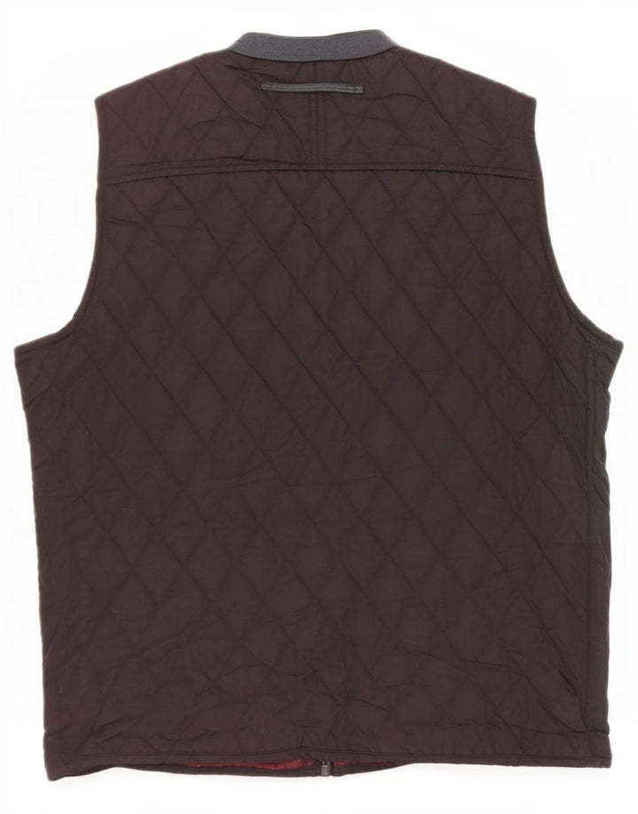Zara Herren Steppweste UK 42 XL Schwarz
