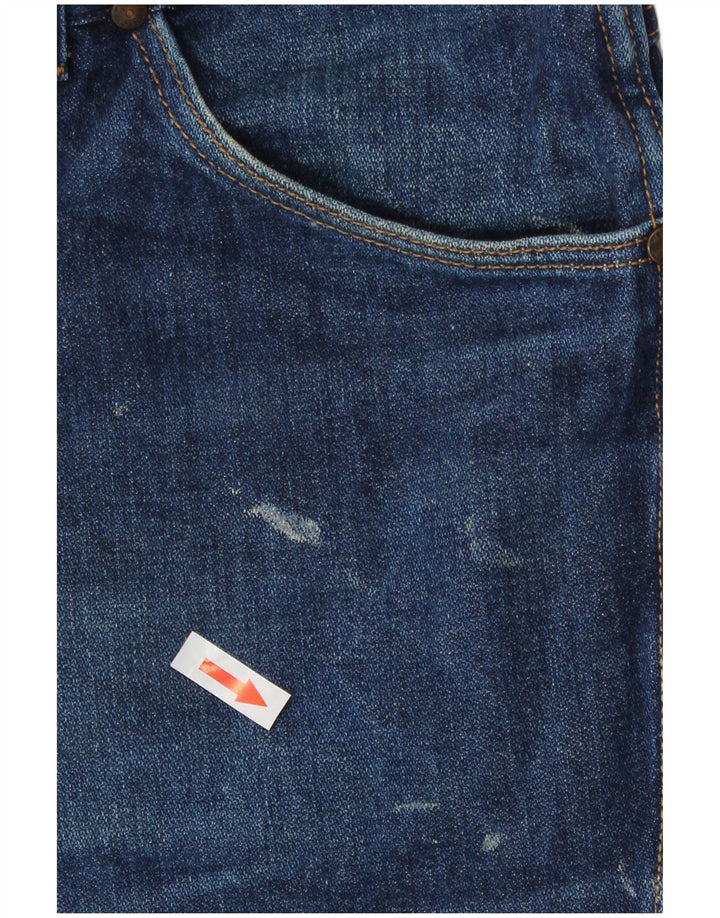 Wrangler Herren Straight Jeans W40 L31 Marineblau