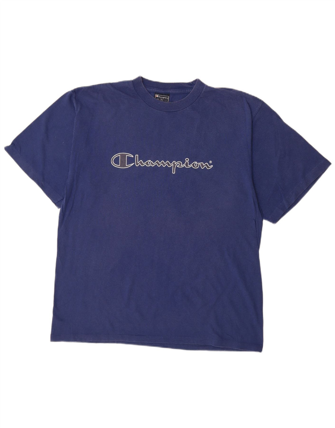 CHAMPION Herren-T-Shirt mit Grafik, XL, Marineblau, Baumwolle