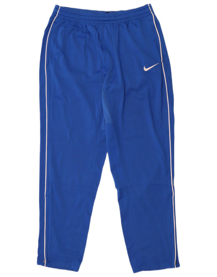 Nike Herren-Trainingshose, groß, aus blauem Polyester