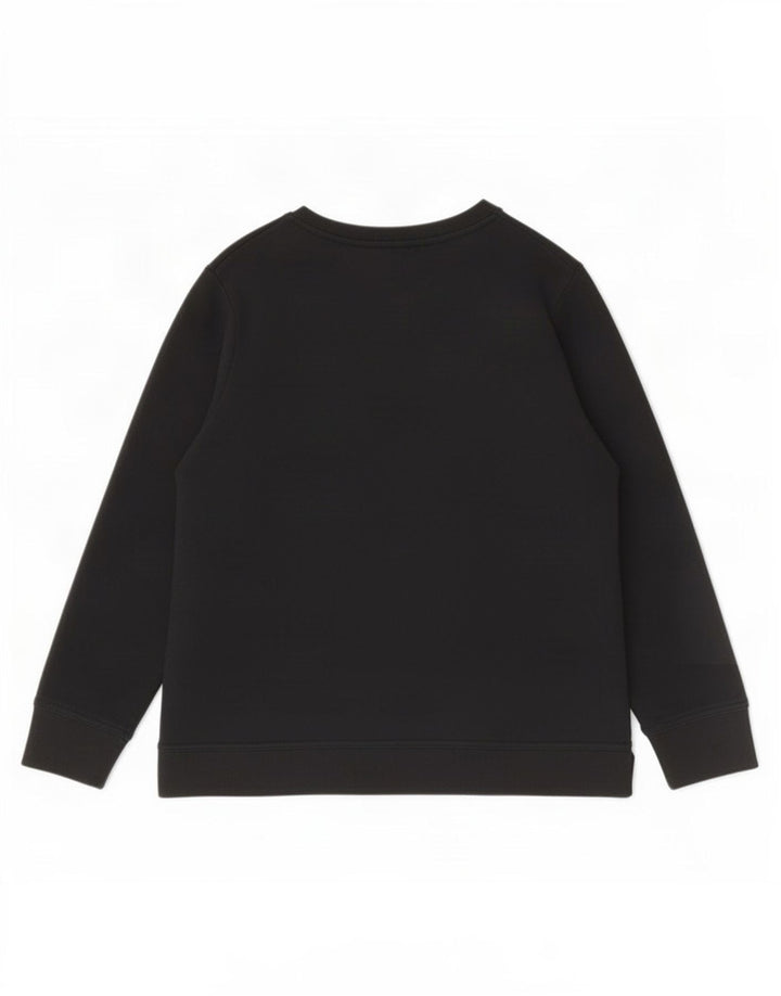 Gap Damen Grafik-Sweatshirt-Pullover UK 14 Mittelschwarze Baumwolle